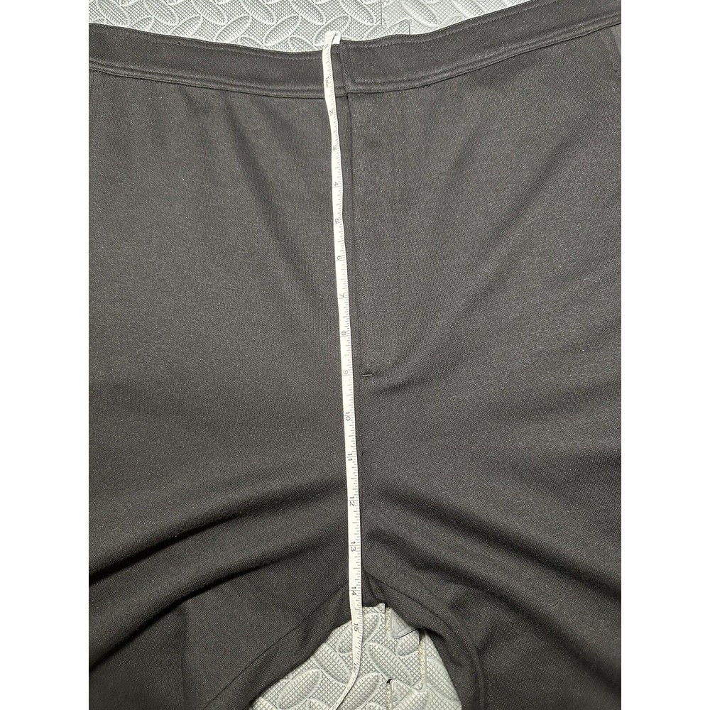 NEW rag & bone Joan Slim Fit women's black Slit cuffs stripe Pants 52%cotton L - Picture 5 of 11